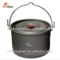 Ultraligero de FMC-212 arce colgante durable camping cookware que acampa cookware High-End de la olla del fuego